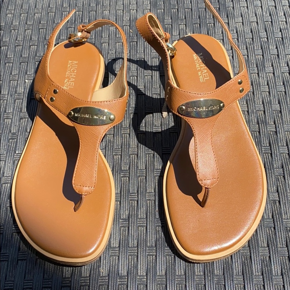 Brown Michael Kors sandals